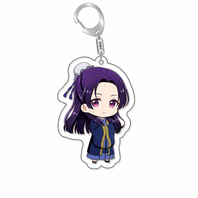 The Apothecary Diaries Acrylic Keychain: Cat Characters - Gaoshun, Jinshi & Gyokuyouhi Pendant