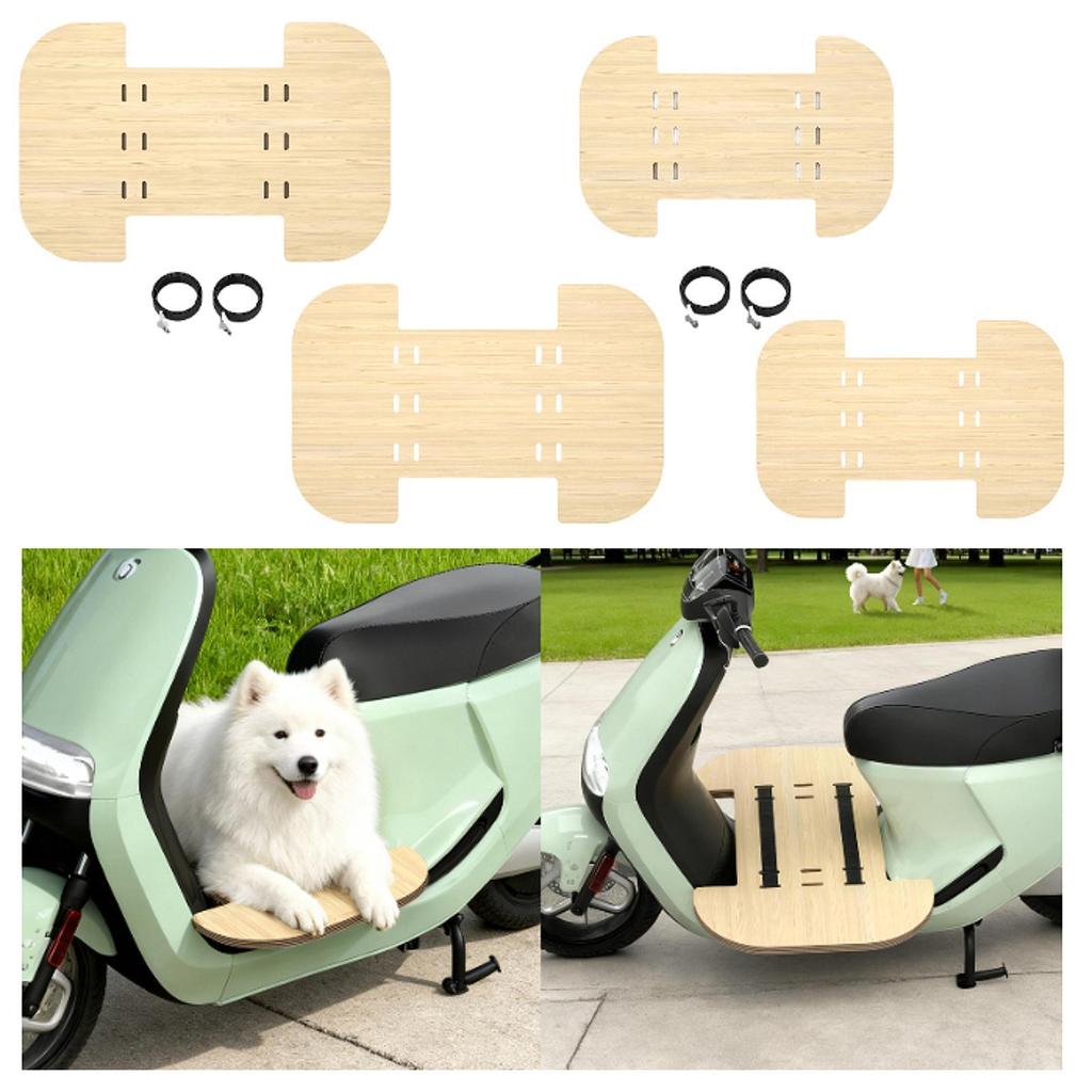 Wooden Dog Bike Rack, Front for Electric Vehicles, Easy to Install.