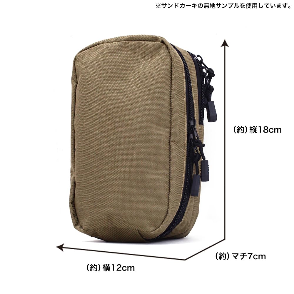 2D Cospa Camp SEASON Silhouette Bike Shima Rin Mini Shoulder Pouch BLACK [Official] "Laid-Back 3"