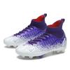 Training spike shoes men's and women's football shoes student sports shoes men's new high-top football shoes broken nails