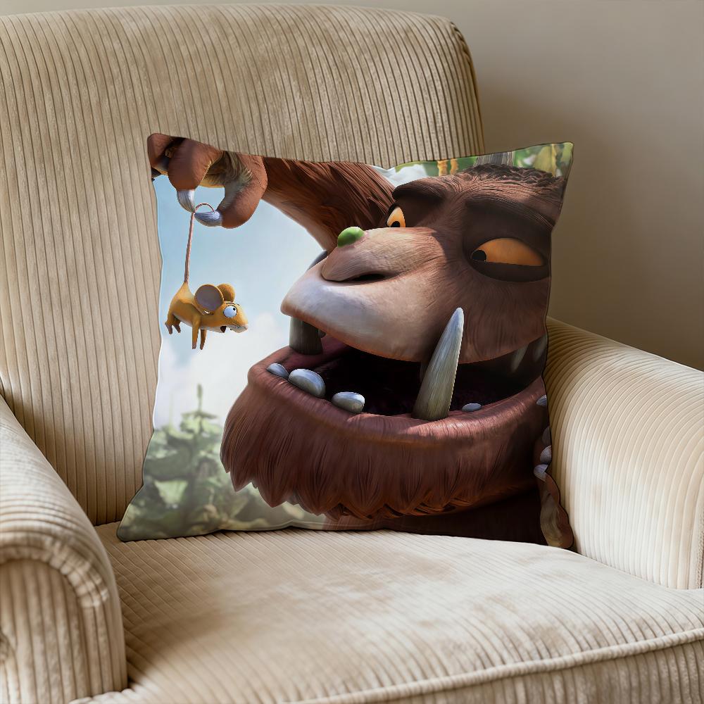 The G-GGruffalo Cushion Cover Outdoor Sofa Decorative Square Living Room Bedroom Car