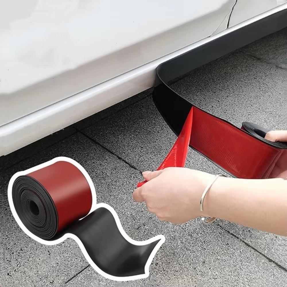 Samolepicí gumové boční prahy Odolné proti poškrábání Chránič lišty nárazníku Pro automobily