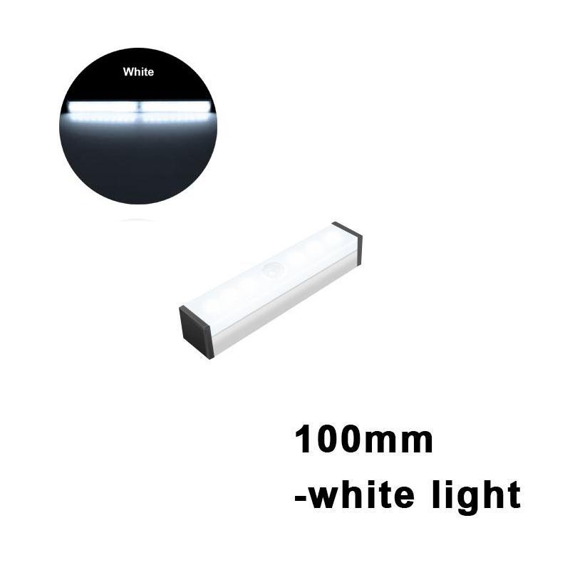 Skříňka s pohybovým senzorem Noční světlo LED Osvětlení USB Kuchyň Skříň Skříň Lampička Dobíjecí magnetické LED světlo