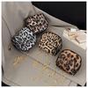Koreanischer Stil Leopardendruck Satteltasche Modische Kette Schulter Crossbody Tasche