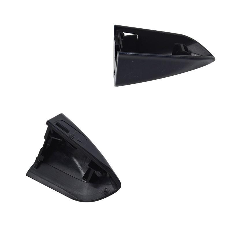 Fits Ford Edge, New Mondeo, Taurus: Door Handle Trim & Keyhole Cover Pearl Black without Chrome