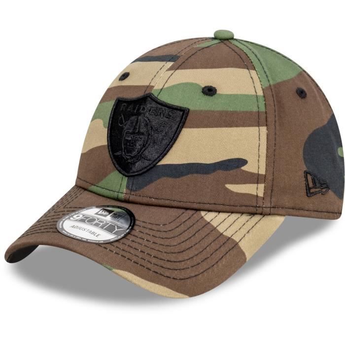 Casquette Snapback - New Era - 9Forty - Las Vegas Raiders - Wood Camo - 100% coton
