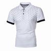 T-shirt Paul Men's Short Sleeve Top Popular Fashion Short Sleeve Print Slim  Short Sleeve Man's Polo Tshirt