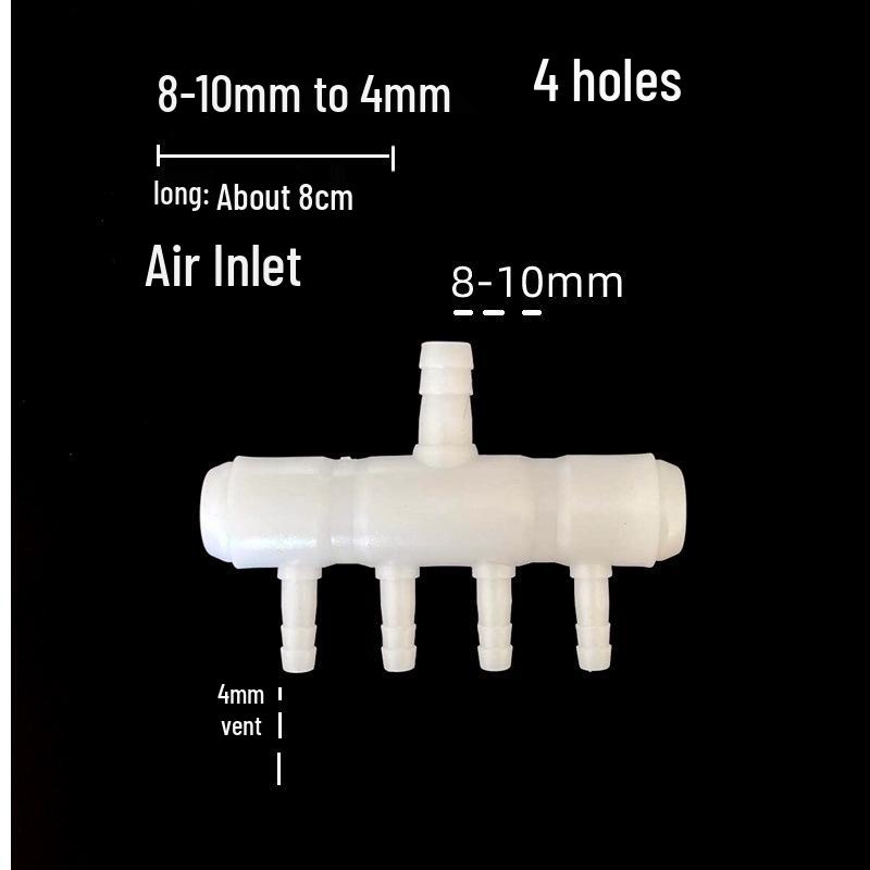 Aquarium Air Pump Connector & Aerator Manifold for Fish Ponds
