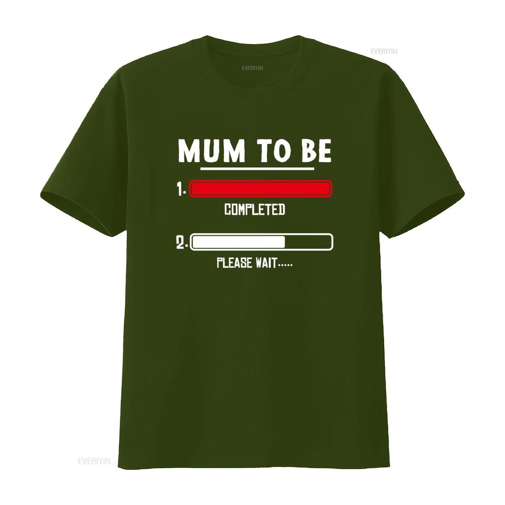 Mum To Be 2Nd Child T Shirt Loading Mom Expecting Second Baby Announcement New Top Pregnancy Reveal vintage Washed Stylish