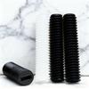 10-100 peças Conjunto de Parafusos de Ajuste com Ponta de Nylon Branco/Preto M3 M4 M5 M6 M8 M10M12 Parafuso de Cabeça Ranhurada de Nylon Não Danificante para Ajuste Eletrônico
