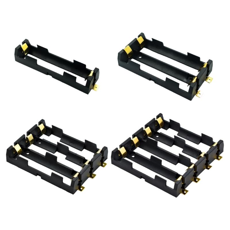 Single/Double/3Pcs/4Pcs Cell 18650 Lithiums Batterys Case with Secure Contacts for Customizable Power Solution