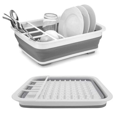 Égouttoir à vaisselle, égouttoir de cuisine, égouttoir à vaisselle pliable, support pliant de rangement de vaisselle, support de verre