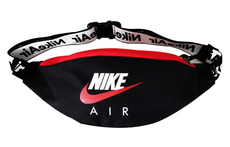 Nike Athleisure Polyester Fanny Pack Regular Unisex Black CW9263-011
