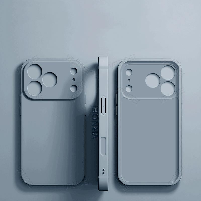 Luxury Lens Protection Case for iPhone 17 11 12 13 14 15 16 Pro Max Soft Bumper Cover for Air 14 15 16 Plus Phone Accessories