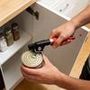 Stainless Steel Multi Purpose Can Opener For Kitchen Home Use Ergonomic Nonslip Handle Bottle Lid Remover