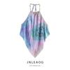 Jnleaog Spring New Arrival Women's Clothing Fashion Style French Fashion Design Sexy Halter Spaghetti Straps Tops