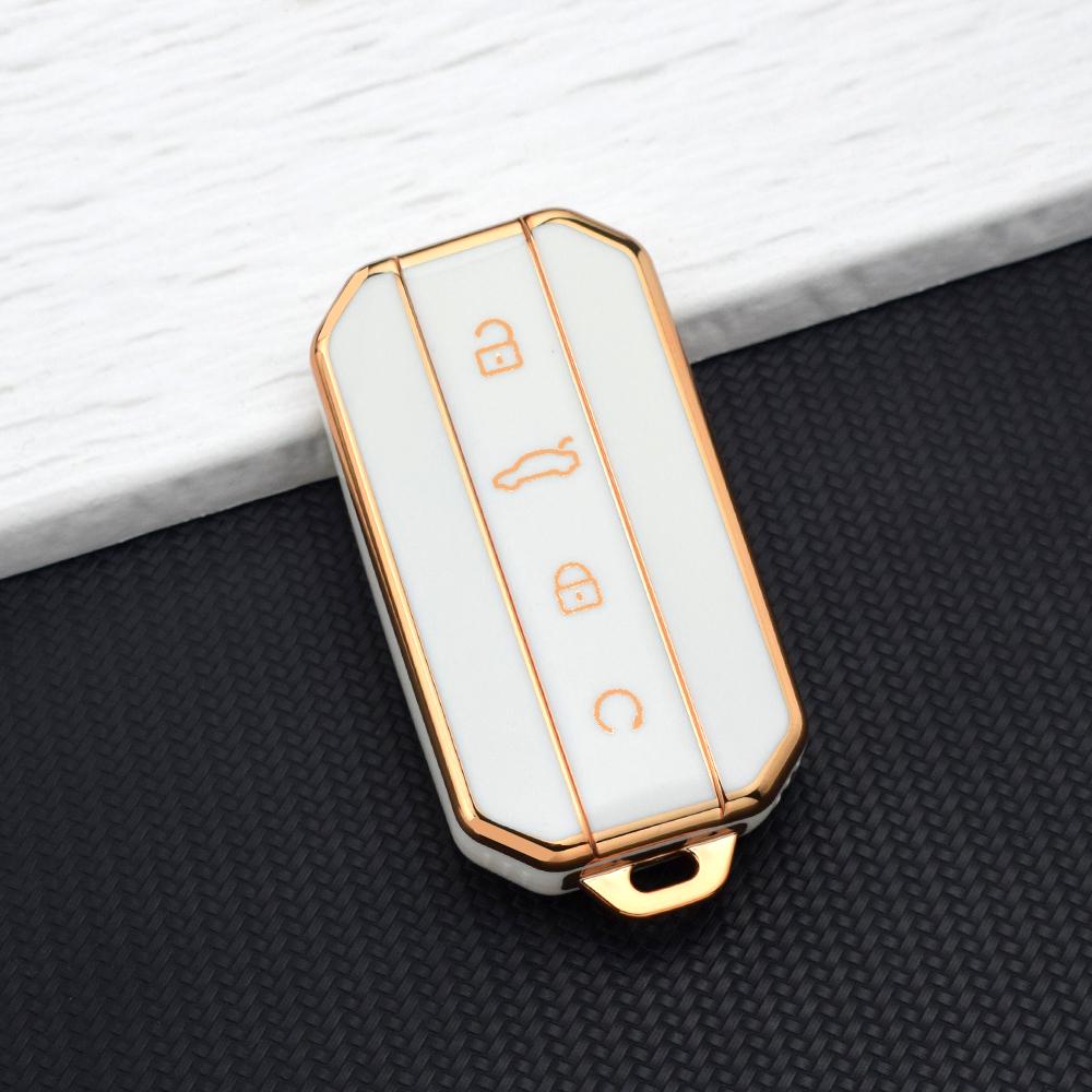 Auto Protection Key Shell Bag For Chery Jaecoo J5 J7 Tpu Car Key Case Cover Keychain Housing Holder Car Accessories