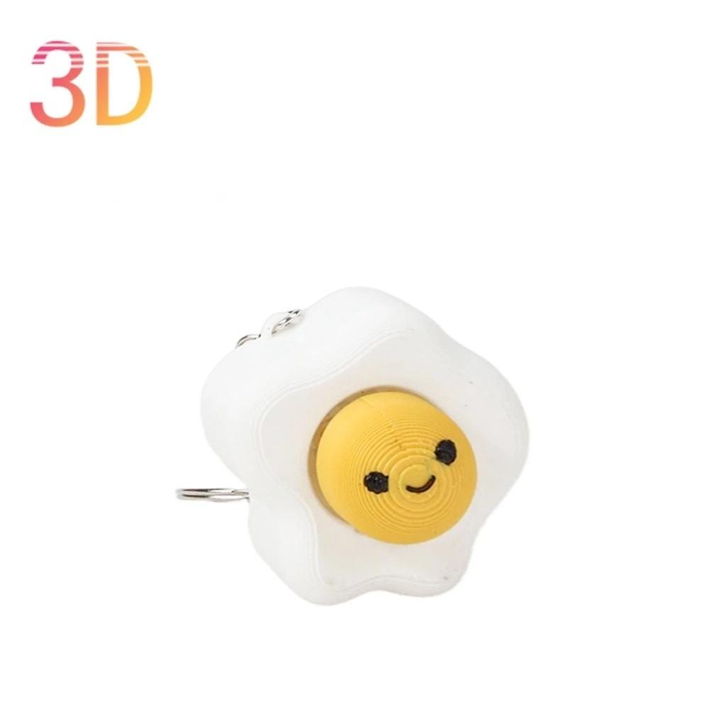 Portable Click Press Toy 3D Printing Keychain Pendant Fun Cartoon Decor  Busy Work