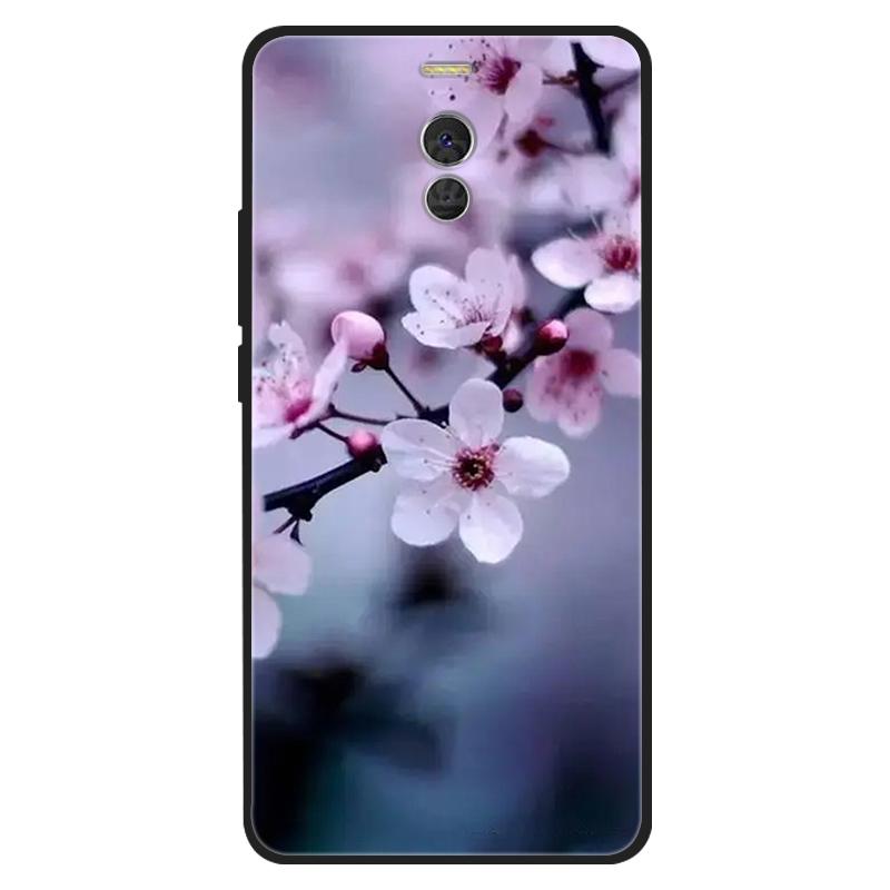 For Meizu M6 Note Case Silicone Cat Painted Soft Black Cover for Meizu M6Note M3 Note 8 Cover TPU Coque Protective Capa