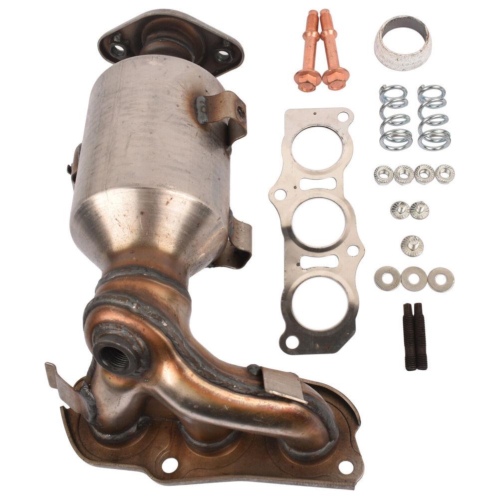 1 set convertizor catalitic cu kit de montare pentru motoarele și piese de motor Toyota Aygo Peugeot 107 2005-2014 0342K8