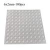 100Pcs Self Adhesive Door Stopper Rubber Damper Buffer Cabinet Bumpers Silicone Furniture Pads Cushion Protective Pads