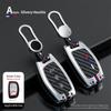 Car Key Case Cover Shell Fob For Hyundai Tucson Santa Fe Rena Sonata Elantra Creta Ix35 Ix45 I10 I30 I40 Keychain Accessories