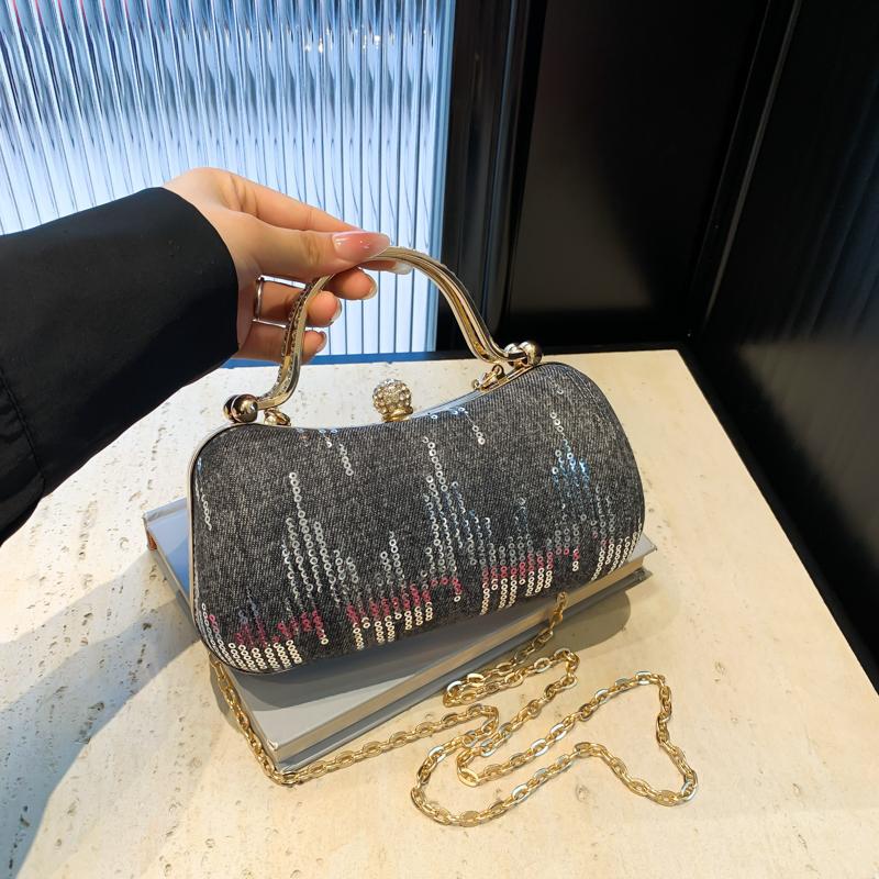 Женские джинсовые сумки с маленькой цепочкой, женская сумка-мессенджер через плечо, повседневные сумки через плечо для женщин, новая мода, ужин, высокое качество