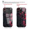 Simple and stylish tempered glass mobile phone case suitable for iPhone 17/16/15/14/13/12/11Pro Max all-inclusive anti-fall