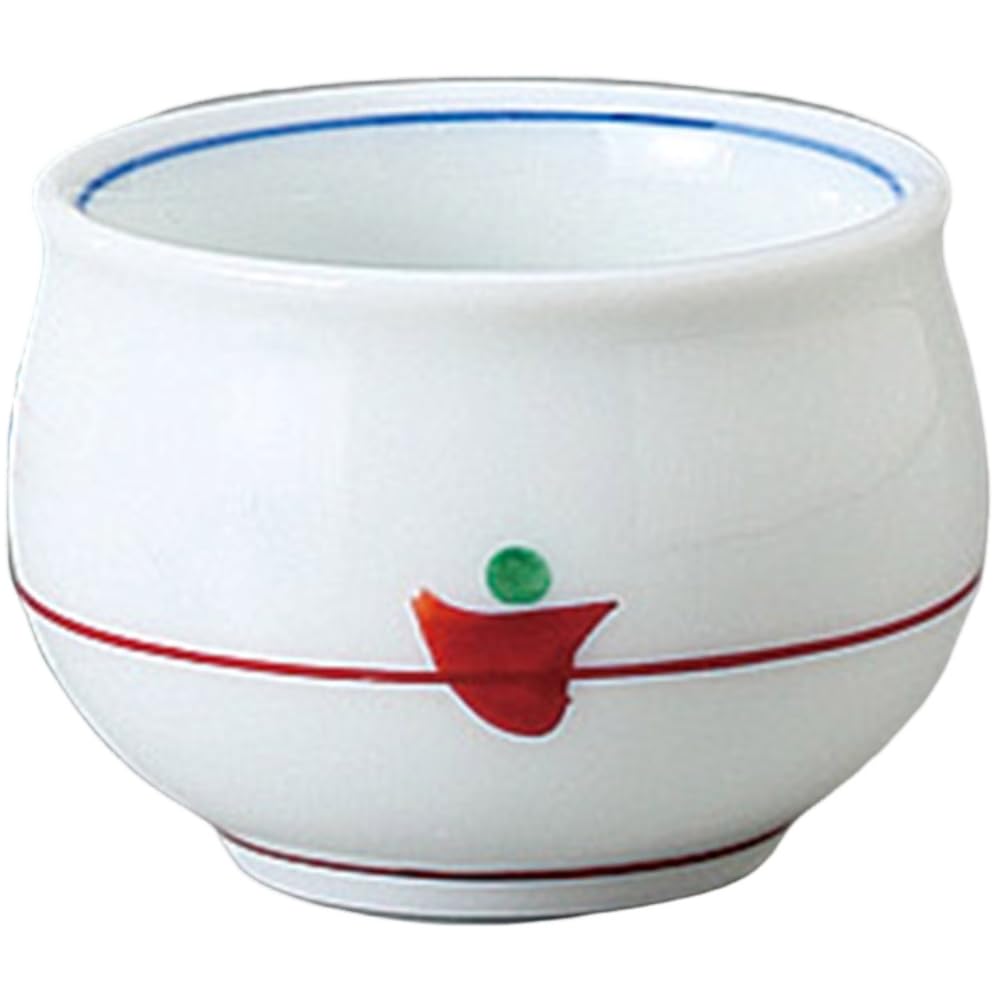 Sake Sake Bottle and Chock x Flower and Grass Design Small Sake Bottle and Chock Set Mino Ware Pottery Ale-net Set, Set, 6.8 11.8cm H, Approx. 180cc,