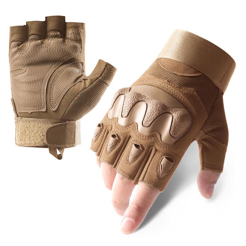 Jiyoushi Men s Half-Finger Cycling & Tactical Gloves