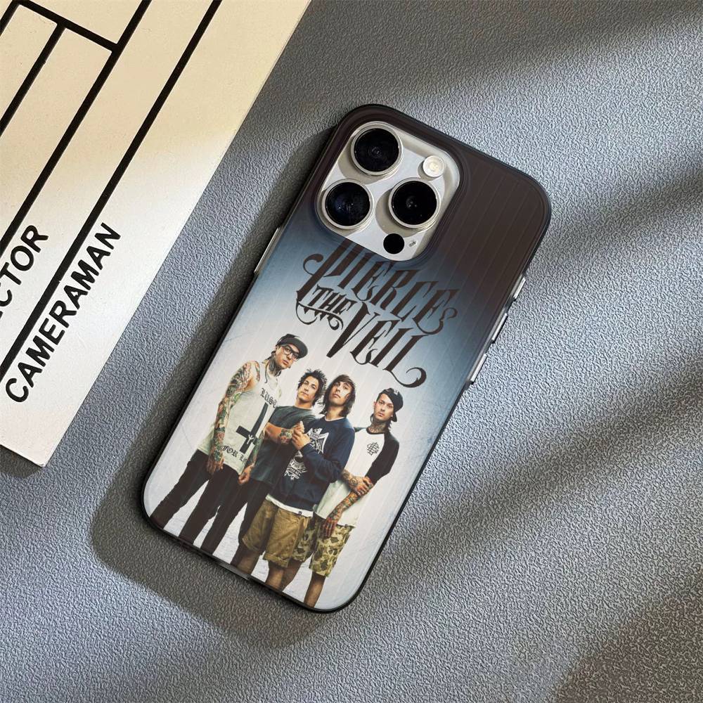 P-Pierce The Veil Band Handyhülle Für iPhone 17 16 15 14 Plus 11 12 13 Pro Max Stoßfester Schutz Weiche Rückabdeckung