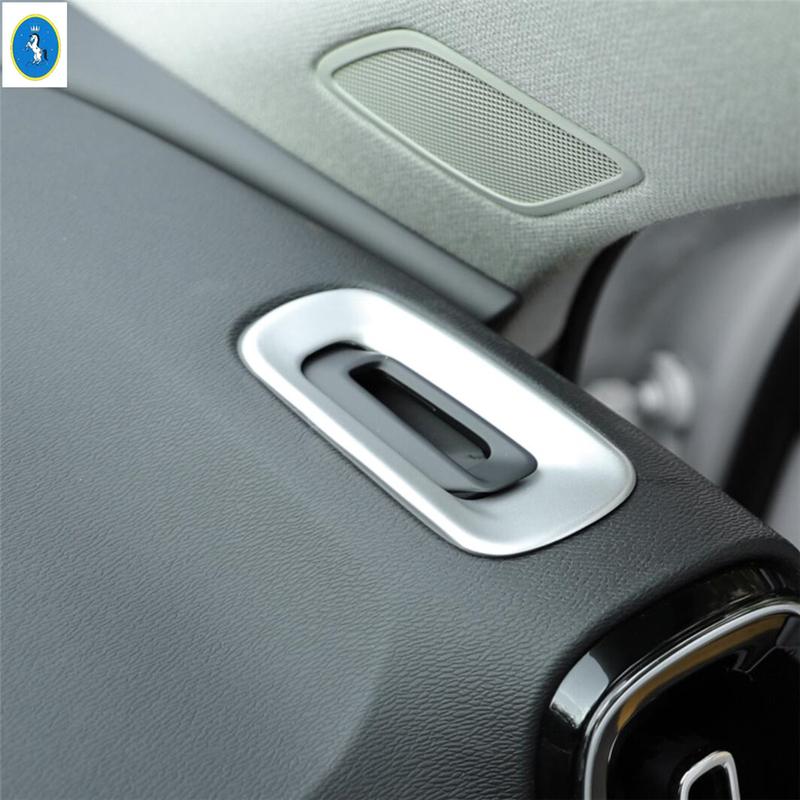 Matte Car Accessories Pillar A Speaker / Gear Box / Water Cup Holder / Air AC Vents Outlet Cover Trim For Volvo XC40 2018 - 2025