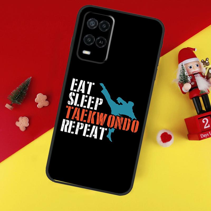 Judo Taekwondo Karate Case For Oppo A38 A18 A58 A78 A98 A74 A94 A54 A80 A60 A40 A96 A76 A16 A15 A17 A57 A5 A6 Pro