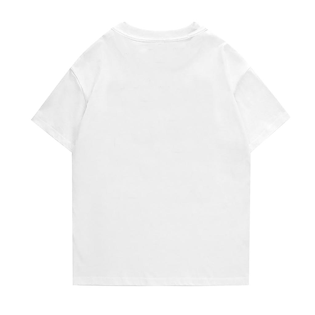 Women Fashion Casual Tops Printed Short Sleeve Shirts Pullover T Shirts