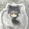12cm Genshin Impact Alhaitham Plush Keychain Soft Stuffed Pendant Cartoon Cosplay Prop Fan Collectible Gift