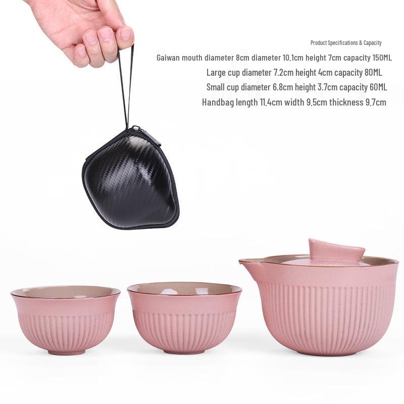 Ink Wash Serenity Portable Travel Tea Set