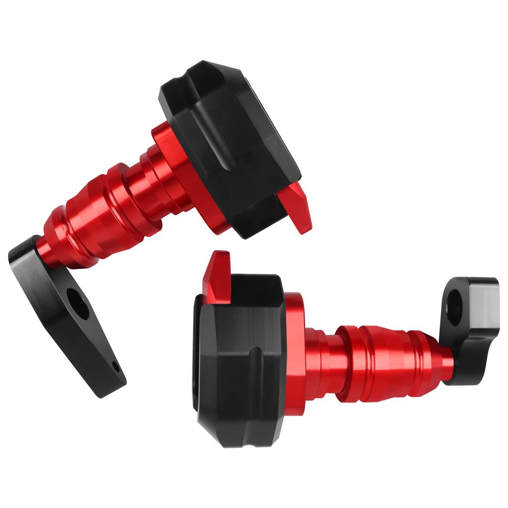 Dla KAWASAKI Ninja650 ER-6N ER6N ER 6N 2012-2016 ER6F ER-6F rama zabezpieczająca przed upadkiem suwak owiewka osłona Crash Pad Protector