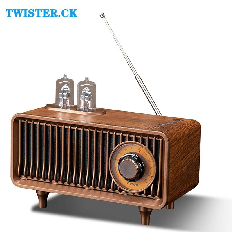

Беспроводной Bluetooth-динамик FM Ретро-радио Сабвуфер Карта памяти U-диск Высокое качество звука Крытый MP3 Портативный динамик для дома