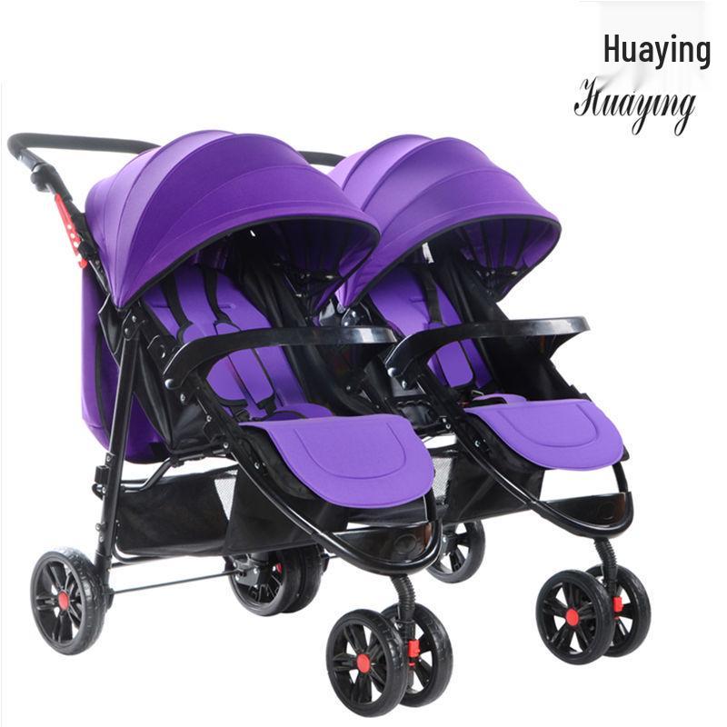 Huaying Multi-Purpose Folding Twin Stroller
