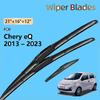 Front Rear Wiper Blades Set For Chery QQ3 II eQ iQ DR Zero 2013 - 2026 Car Accessories Windshield Windscreen Brushes 21"+16"+12"