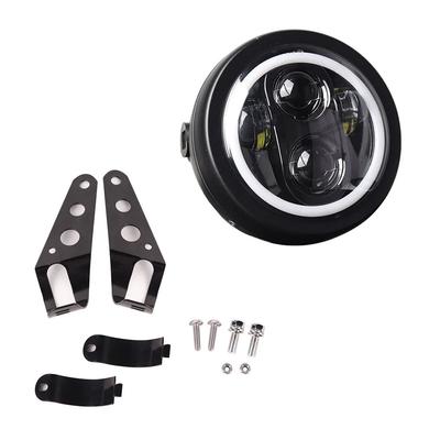 5 3/4" Motorcycle 5.75 Inch LED Headlight Mounting Housing Bucket for Harley Headlight HeadLamp Housing Cover Bucket Lighthouse