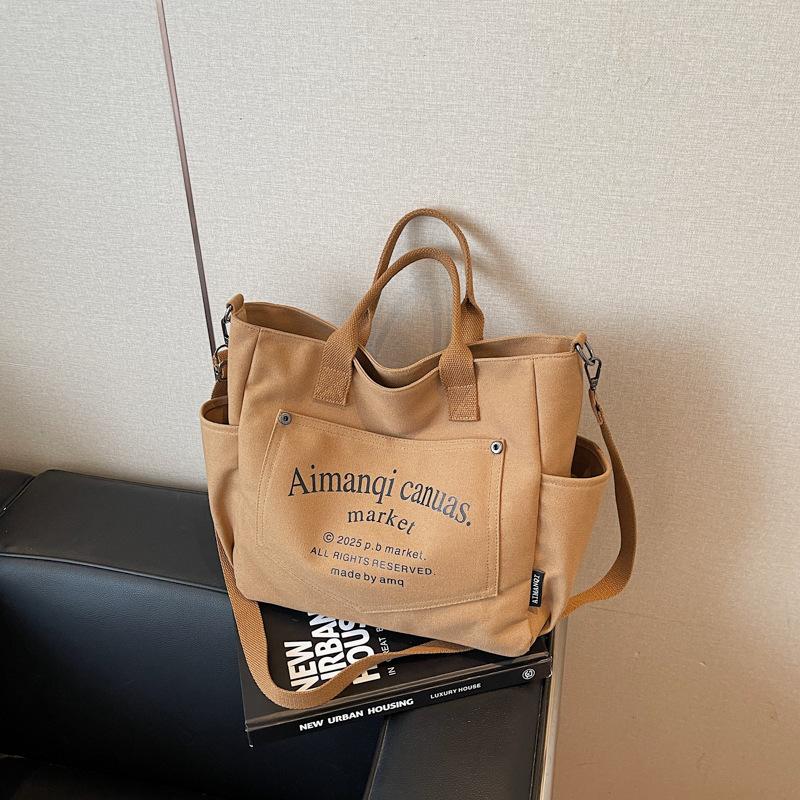 

Холщовая сумка большой вместимости женская новая летняя модная на плечо, сумка-мессенджер, классная сумка-тоут для поездок на работу