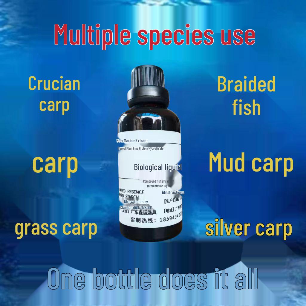Biological Liquid Carp Attractant for Bait and Nesting