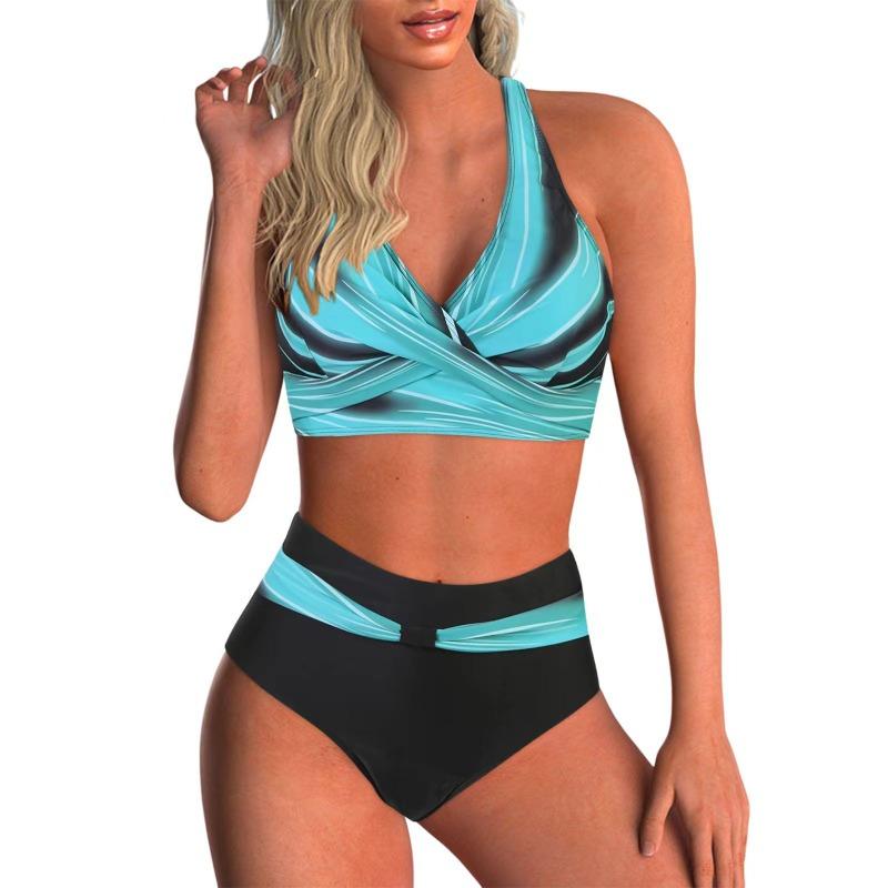 Bikini new small fresh sexy split swimsuit women's beach swimsuit
