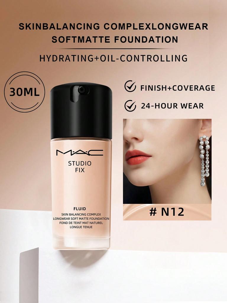 Mac Studio Fix Foundation | 24Hr Matte Oil Control, NC11 30mL