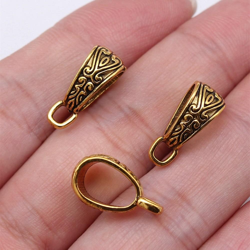 Accessories Parts Pendant Head Bend Tube Kids' Jewelry Materials ZA042