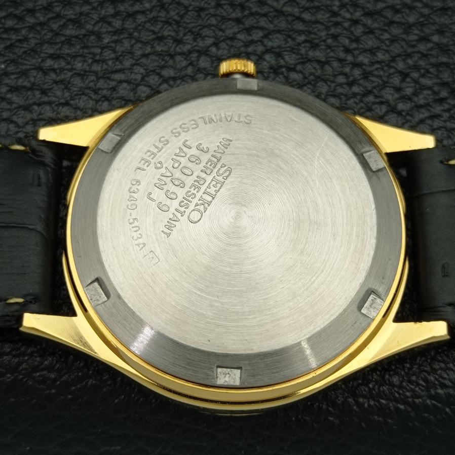 REFURBISHED VINTAGE SEIKO 5 AUTO 6309A JAPAN MENS SILVER DIAL WATCH A425920-2 RL620a-a425920