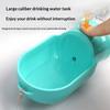 Auslaufsichere 2-in-1 Hundewasserflasche mit Futteraufbewahrung, tragbarer Haustier-Wasserspender für Spaziergänge, Reisen, Outdoor-Aktivitäten