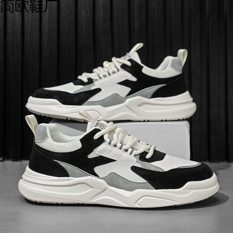 Men's shoes new summer mesh breathable versatile casual sports board shoes young and young niche versatile high