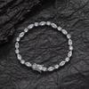 Mixed Cut Round and Marquise Cubic Zirconia Tennis Bracelet 18K Gold Plated Brass Bling Hip Hop Jewelry for Women